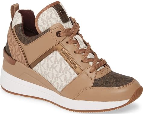 michael kors heeled sneakers.